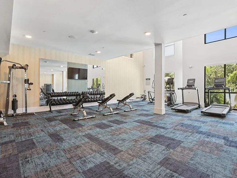 Expansive High-Endurance Fitness Center