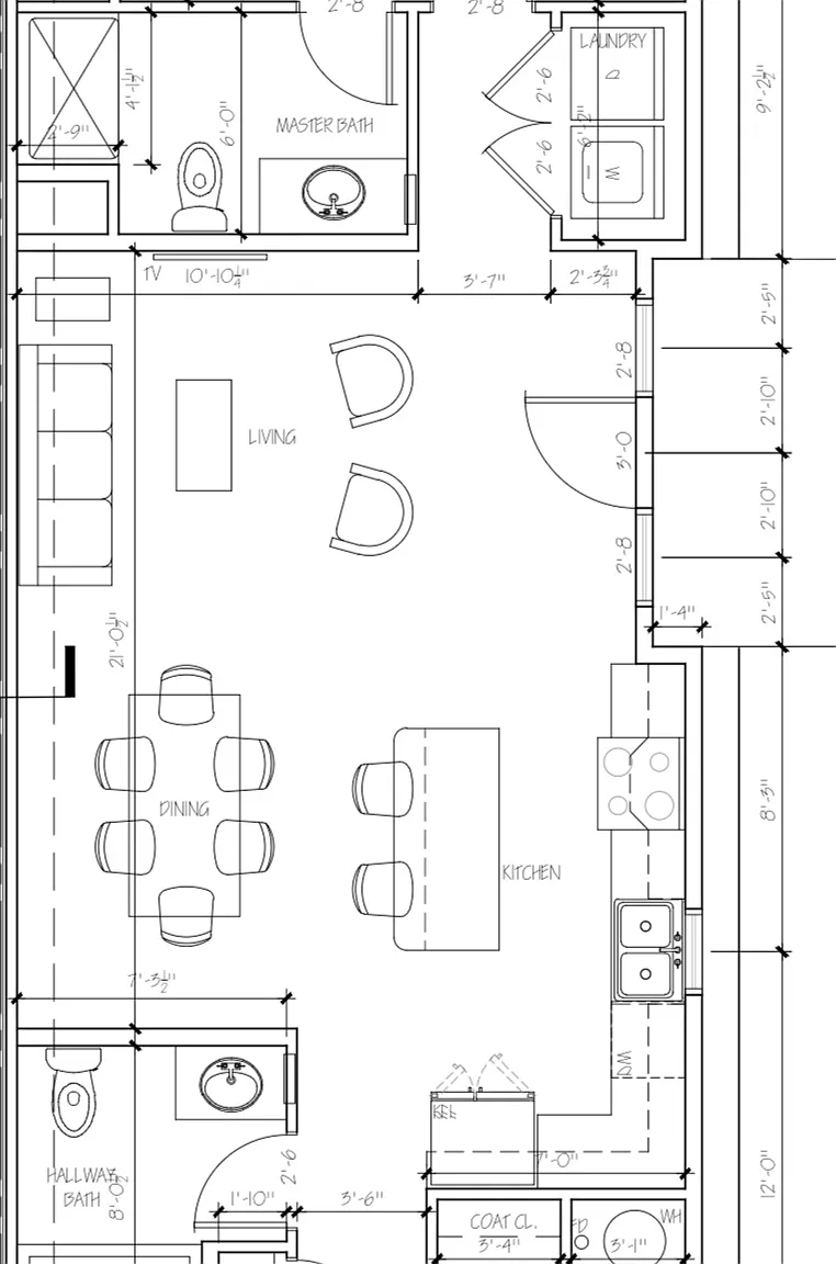 2 bed, 1076 sqft, $1,825 — Photo 4