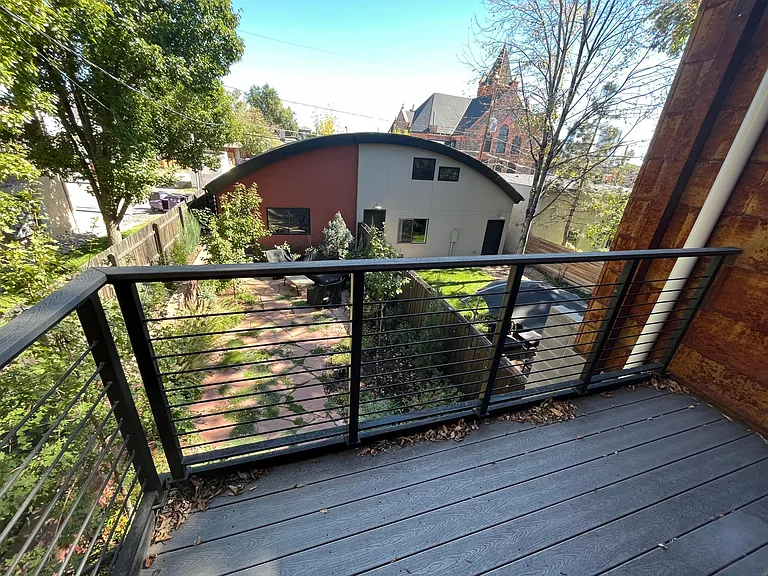 Balcony attached to primary bedroom