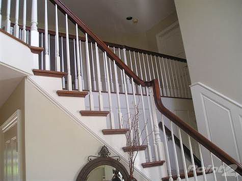 New stairway and railing