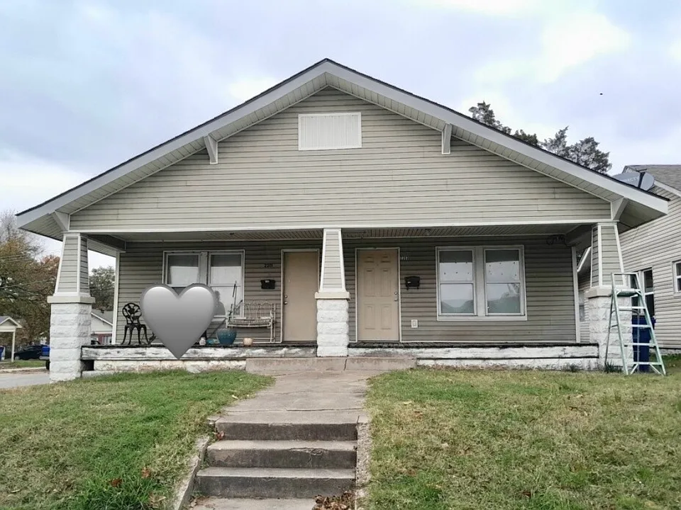 Front of duplex