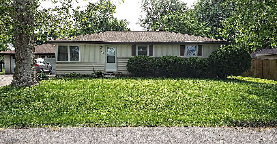 Front of home.