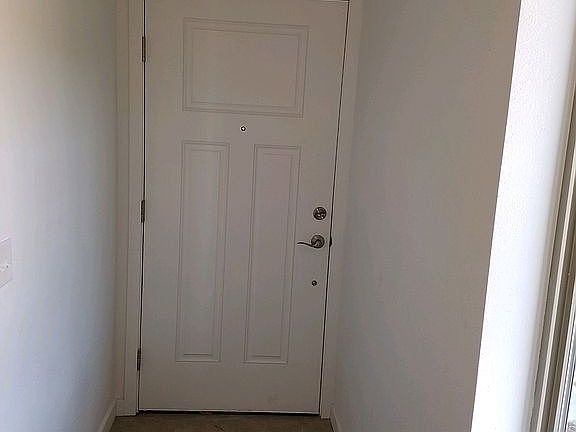 downstairs hallway to garage