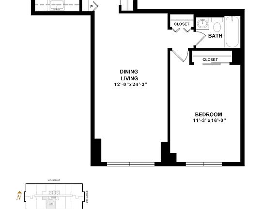 2nd image of 225 E 95th St #C28f