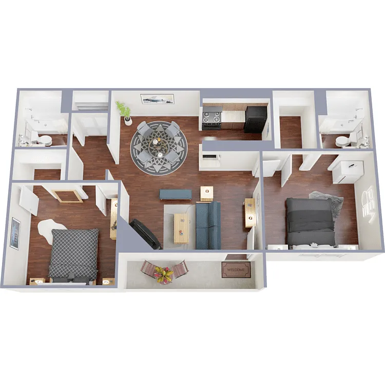 Floor plan B1