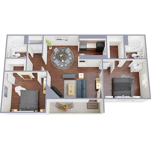 Floor plan B1