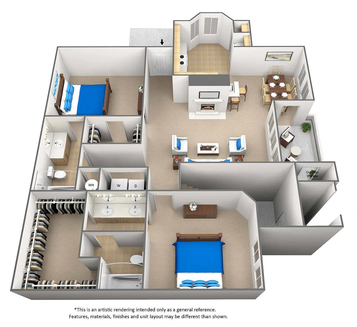 Floor plan The Berkley