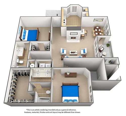 Floor plan The Berkley
