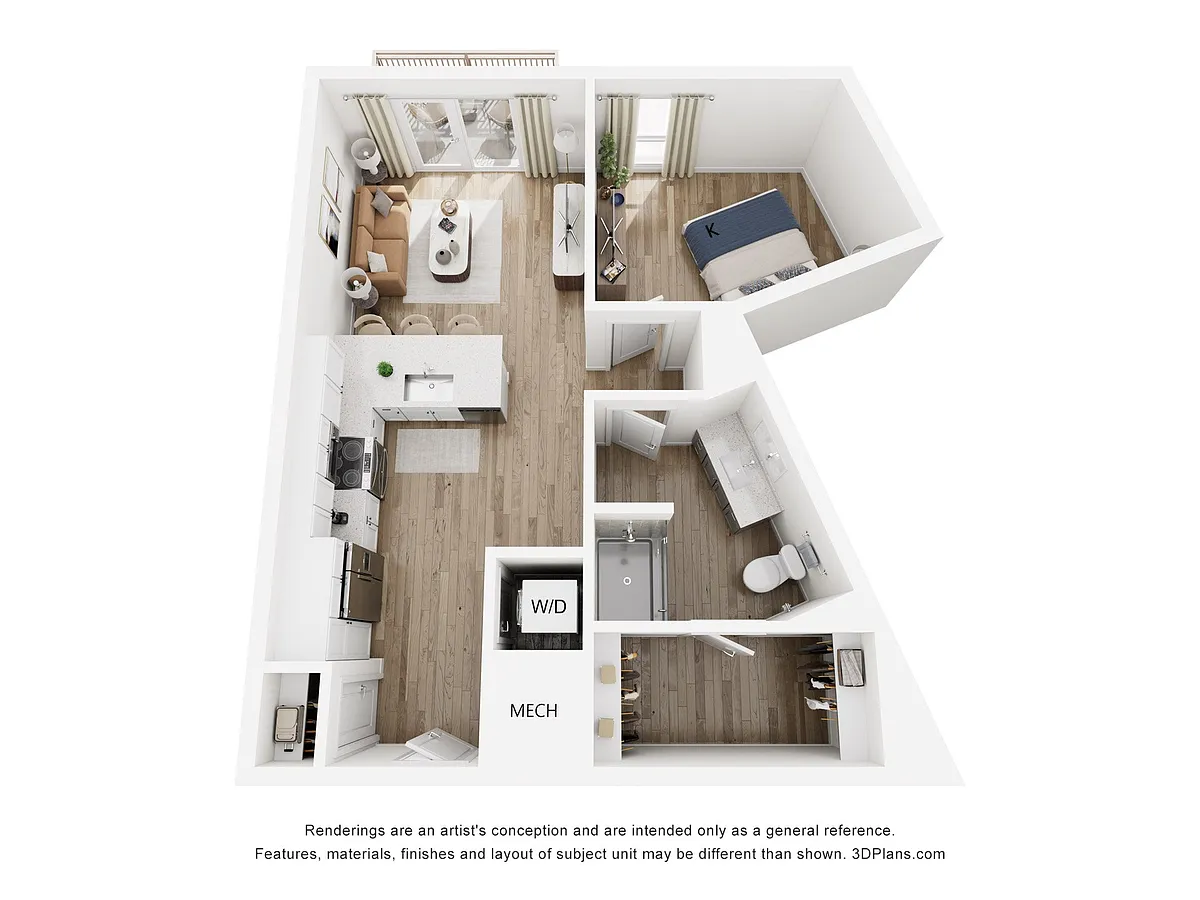 Floor plan 1C