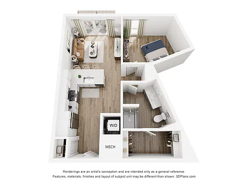 Floor plan 1C