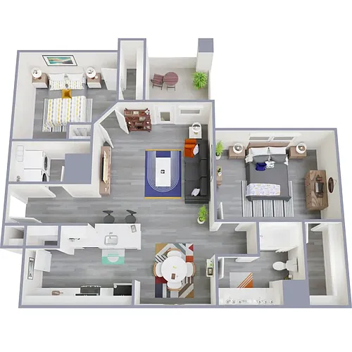 Floor plan B1