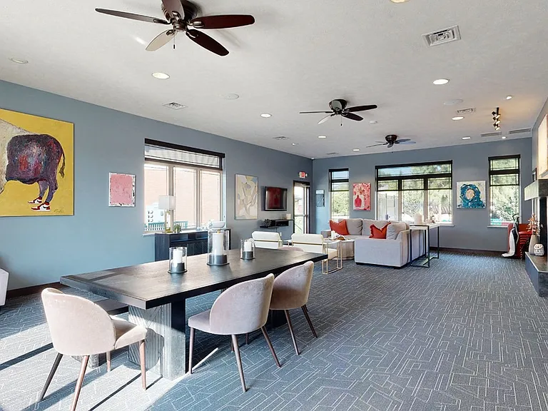 We love gathering residents in our clubhouse for fun events.