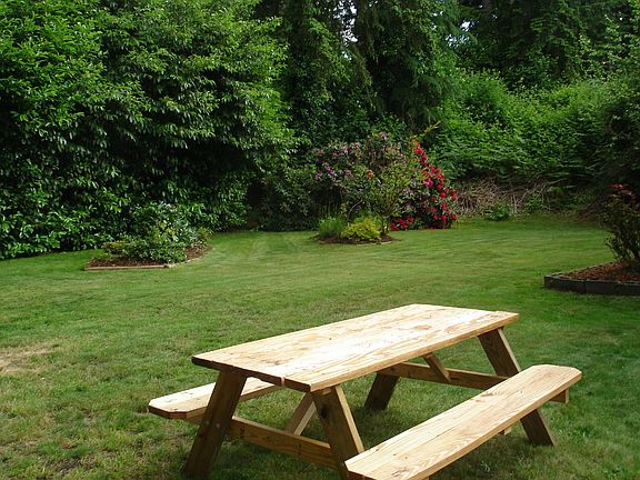 Part of Large Backyard 