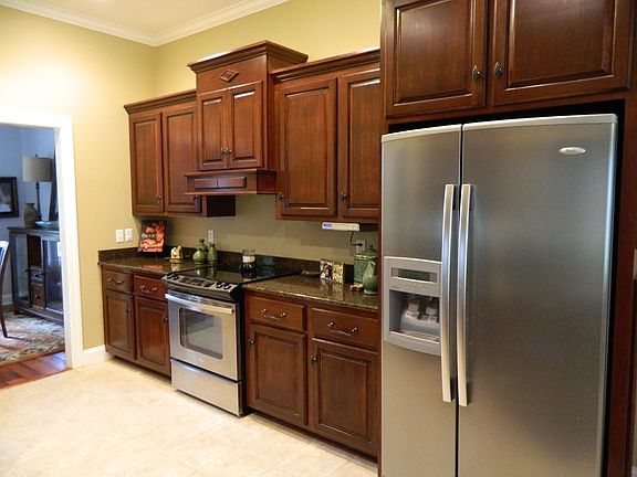 Kitchen with custom cabinets