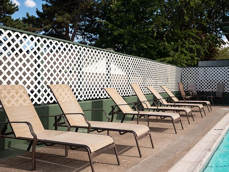 Pinewood Terrace Apartments | Pool Lounge Chairs