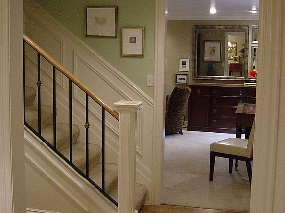 The entrance hallway