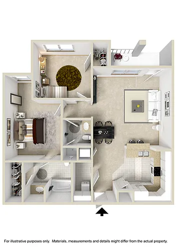 Floor plan B1