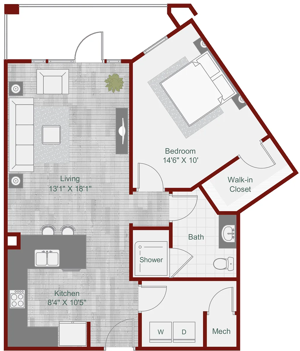 Floor plan A4-1