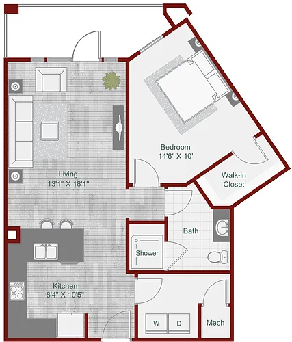 Floor plan A4-1