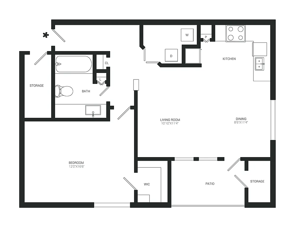 Floor plan Fieldstone