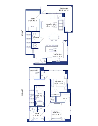 Floor plan The Elm Springs - TH