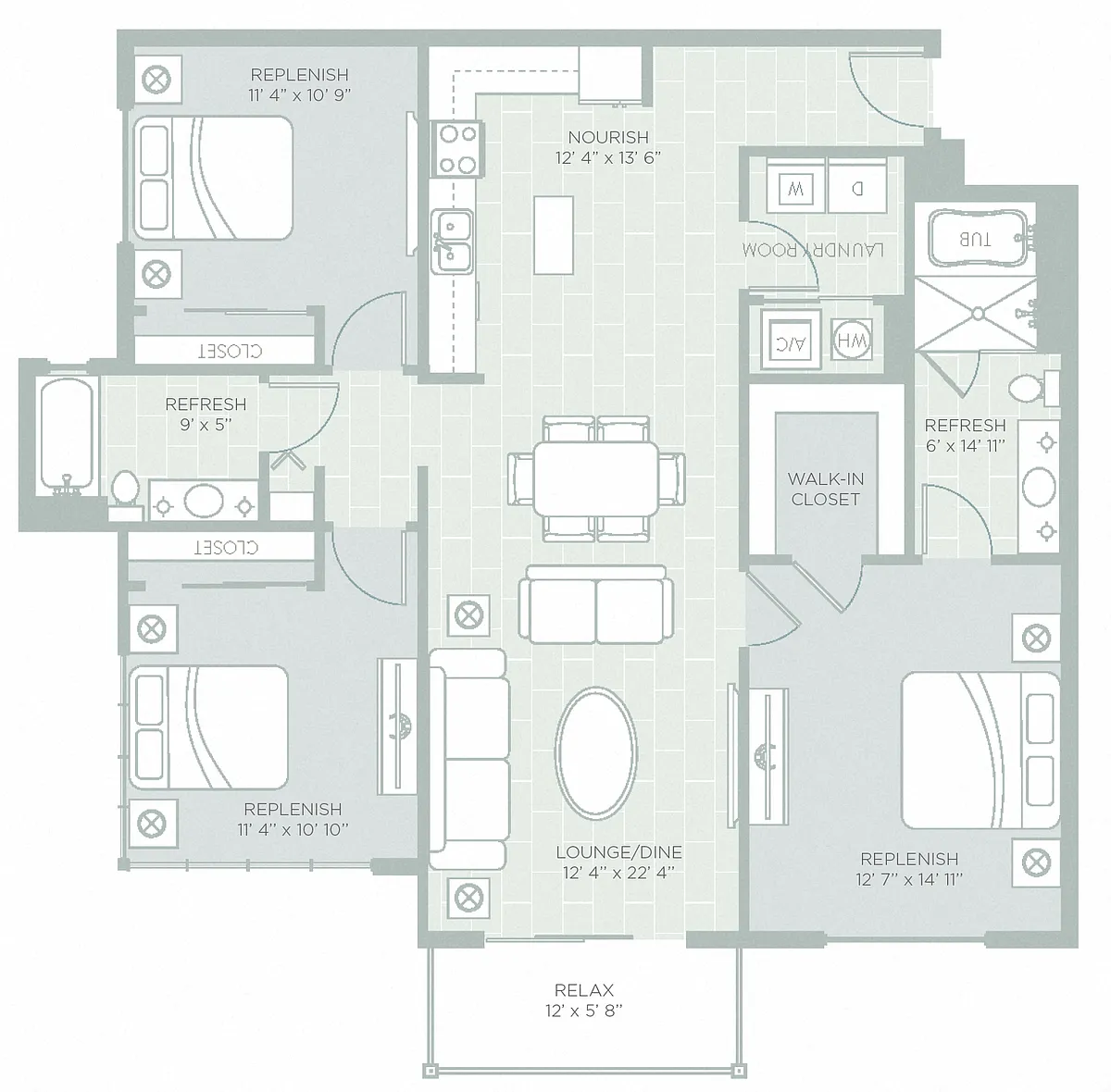 Floor plan Voyage II
