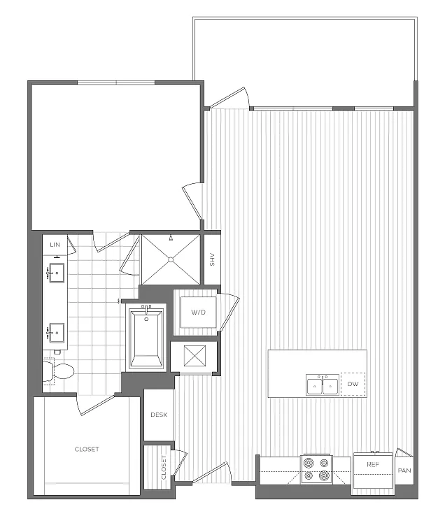 Floor plan E