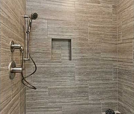 Master shower