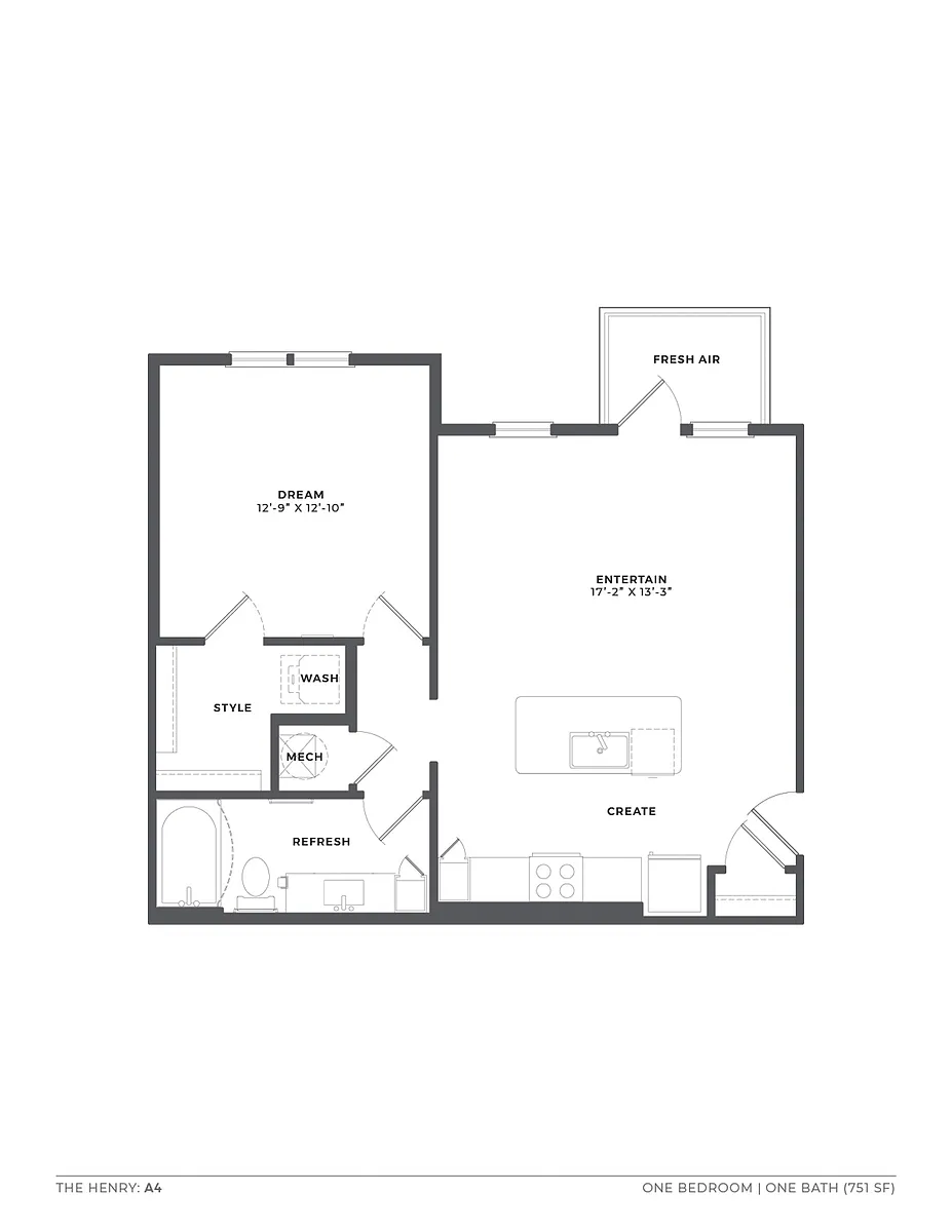 Floor plan A4