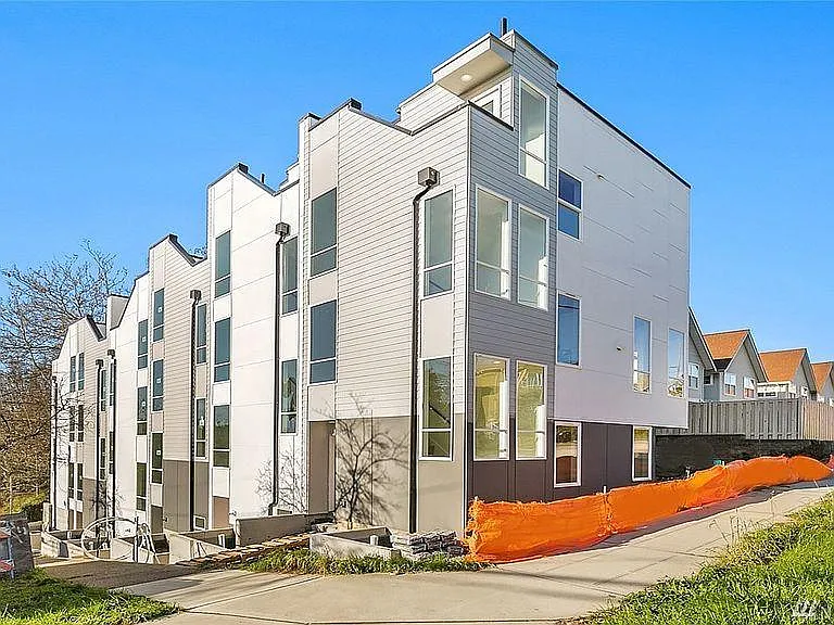 View of from street. Unit A is on the other side.