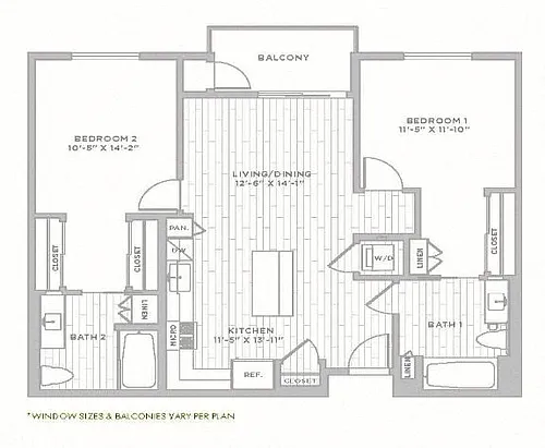 Floor plan B3