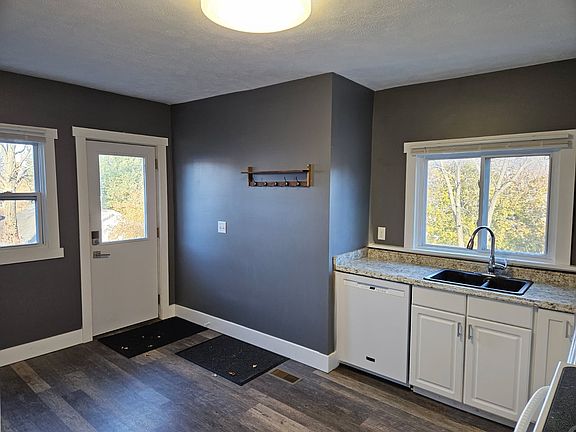 Kitchen and back door