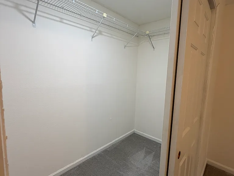 walk-in closet master bedroom