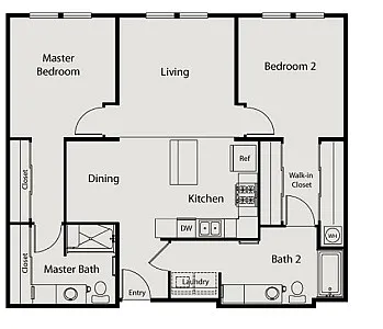 Floor plan 2A
