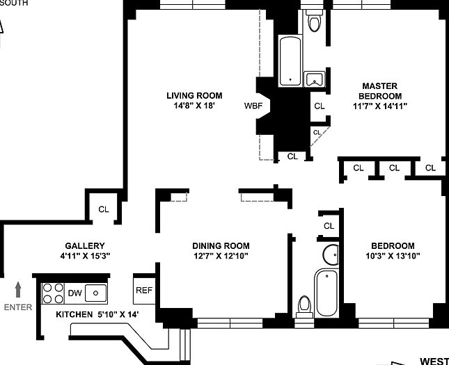 1st image of 425 E 86th St APT 15A