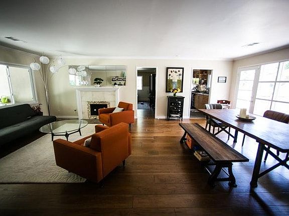 reception and dining area