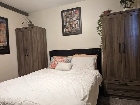 "Canyon" private bedroom located upstairs on second floor