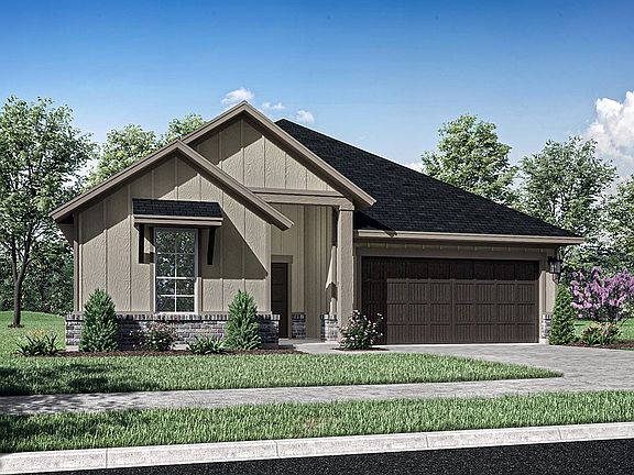 Representative Only Garner Plan Elevation F