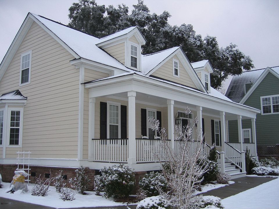 Unique photo - snow in Charleston 2009 !