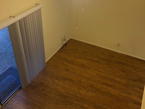 Looking down from master