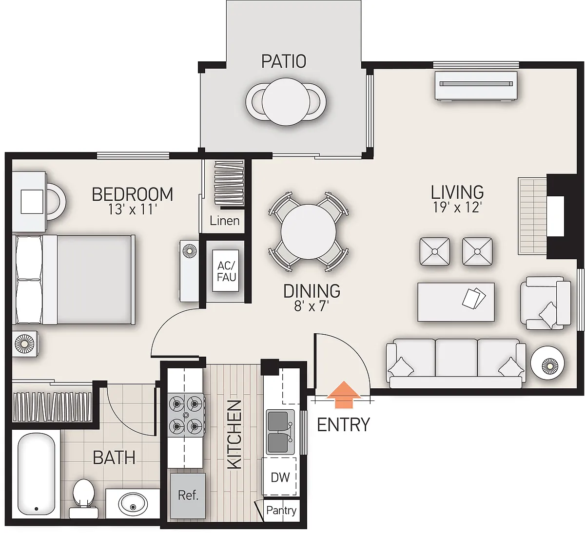 Floor plan Plan 1