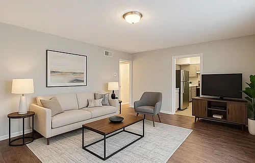 Floor plan 2 bed 1 bath