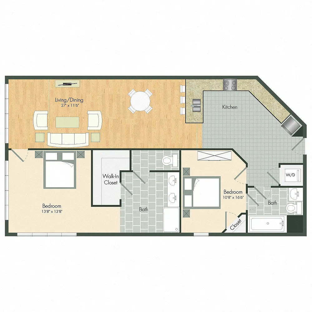 Floor plan B3