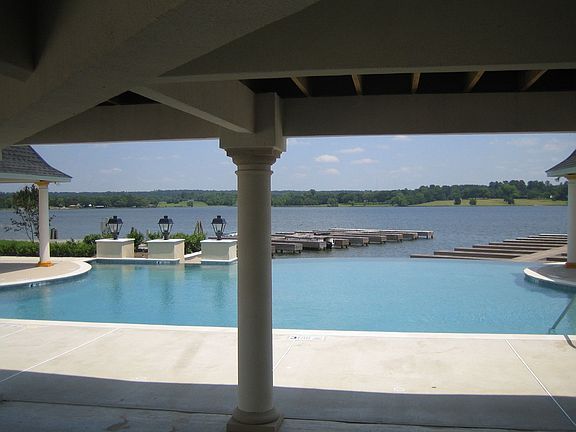 Clubhouse Cascading pool.