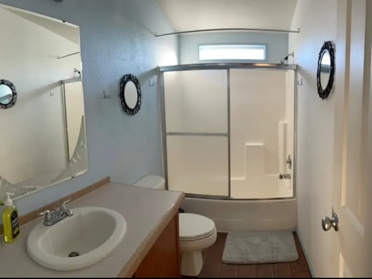 Hall bath