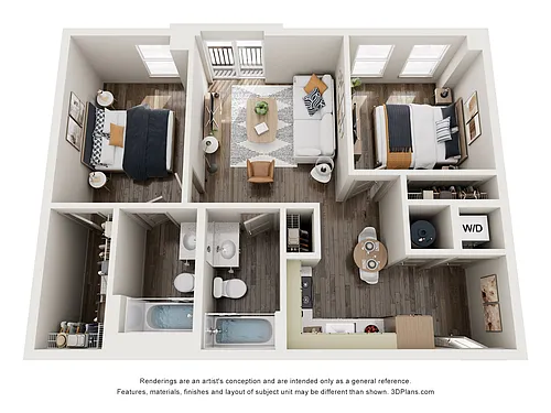 Floor plan B3