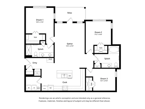 Floor plan C1