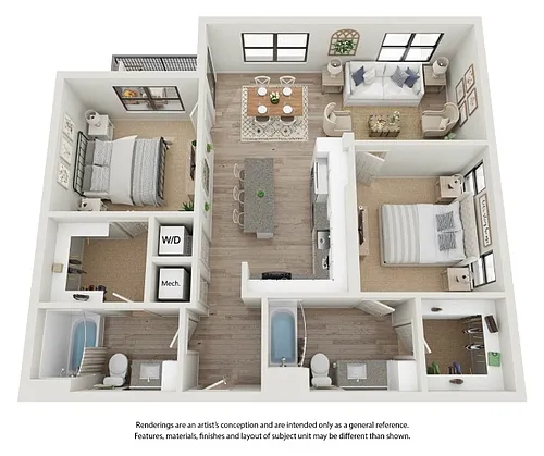 Floor plan B2