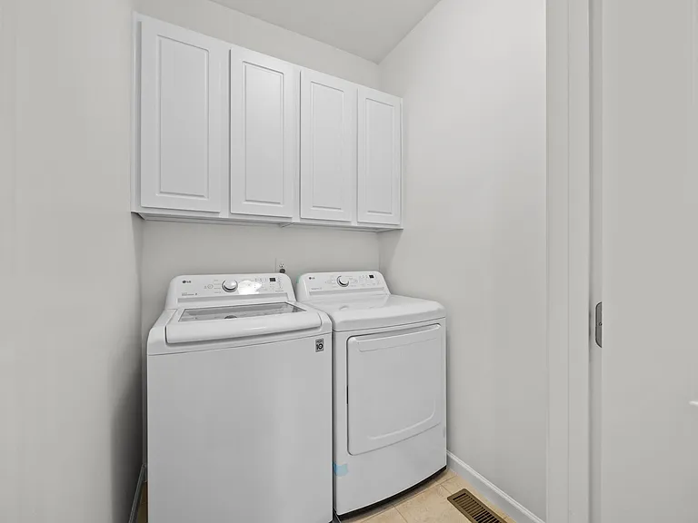 New Washer and Dryer In Laundry Room