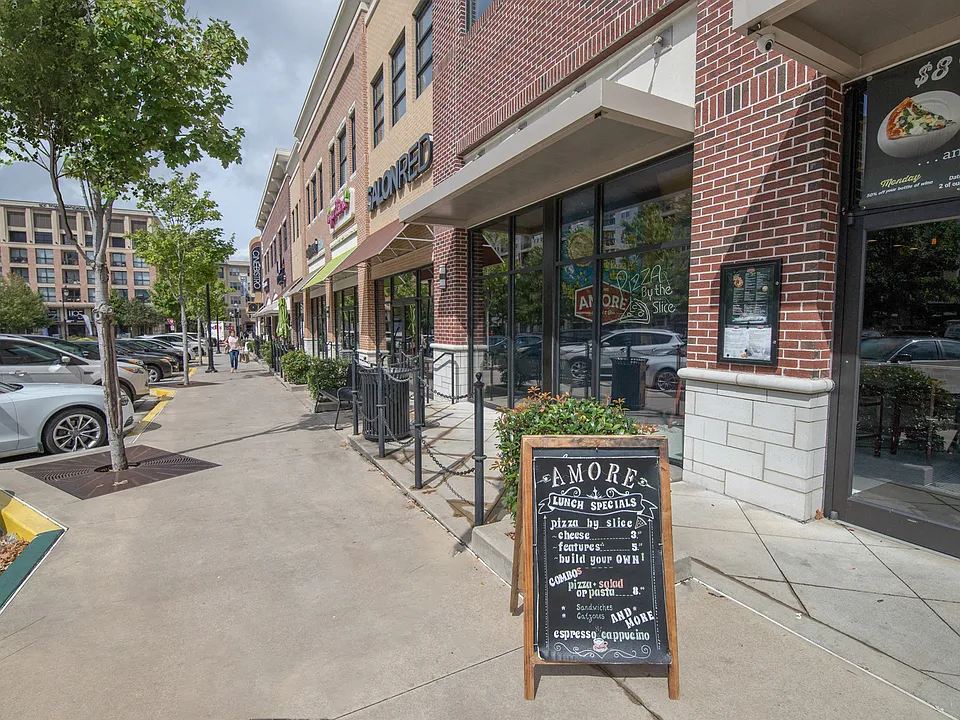 We're located within Town Brookhaven, a pedestrian-friendly village